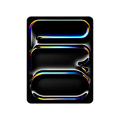 13-inch iPad Pro Wi-Fi 256GB Standard Glass Space Black (M5) front display view