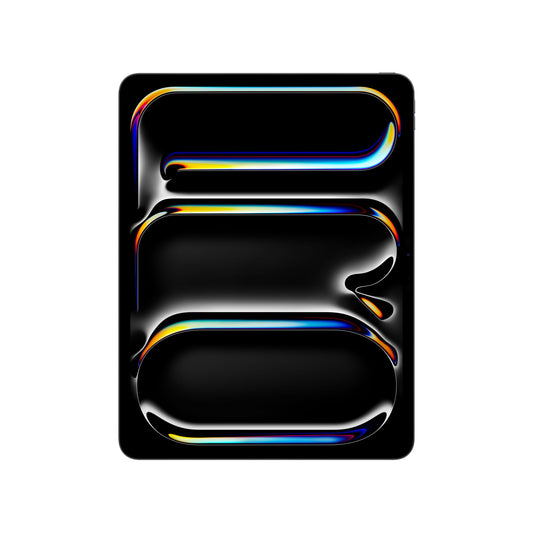 13-inch iPad Pro Wi-Fi 256GB Standard Glass Space Black (M5) front display view