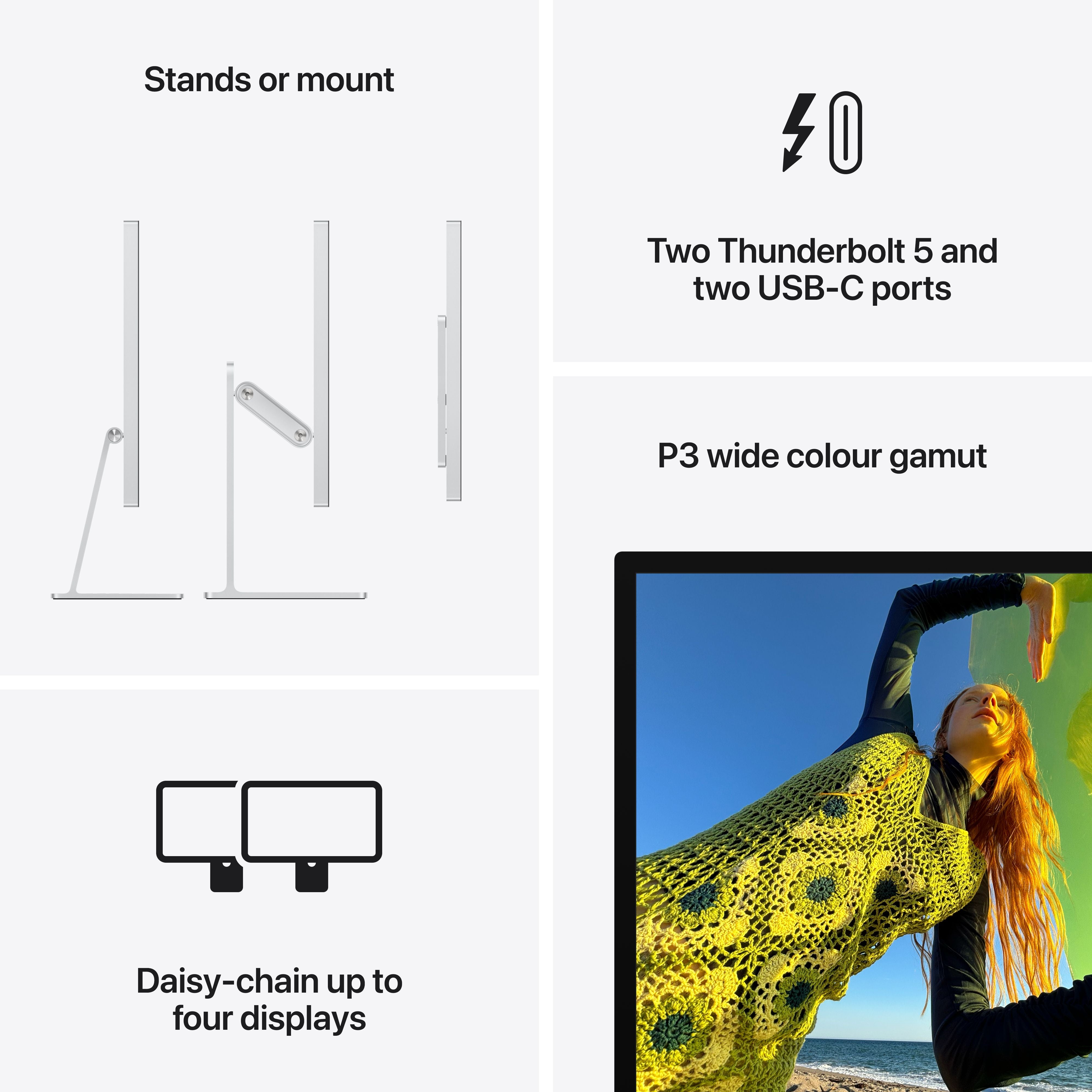 Studio Display - Standard glass - VESA mount adapter – JumpPlus.com