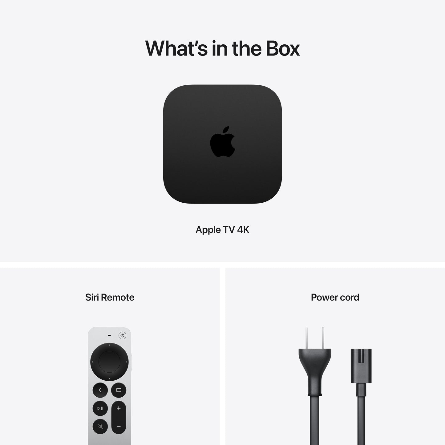 Apple TV 4K Wi‑Fi + Ethernet with 128GO storage