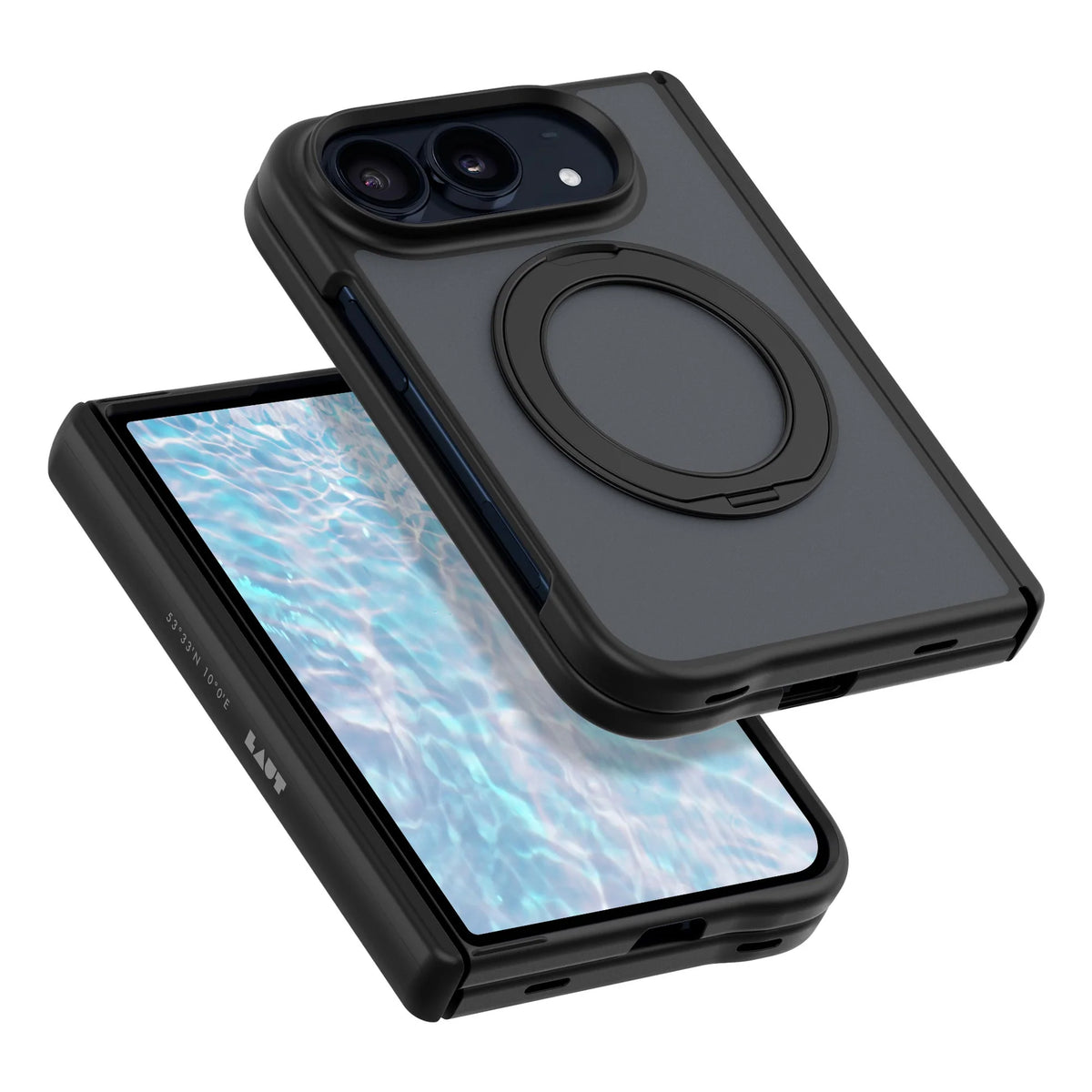 LAUT FLEXI PROTECT for iPhone Duo - Black
