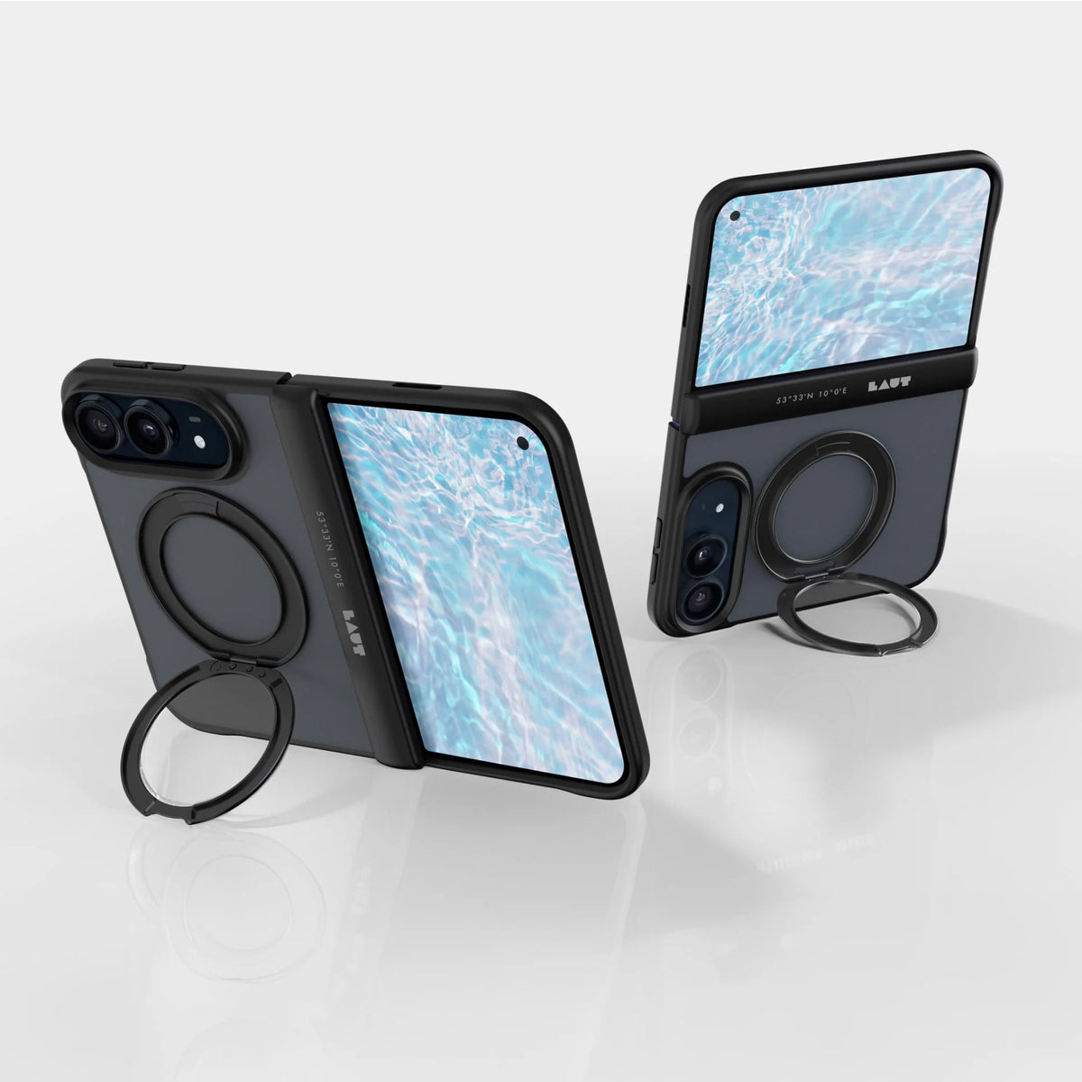 LAUT FLEXI PROTECT for iPhone Duo - Black