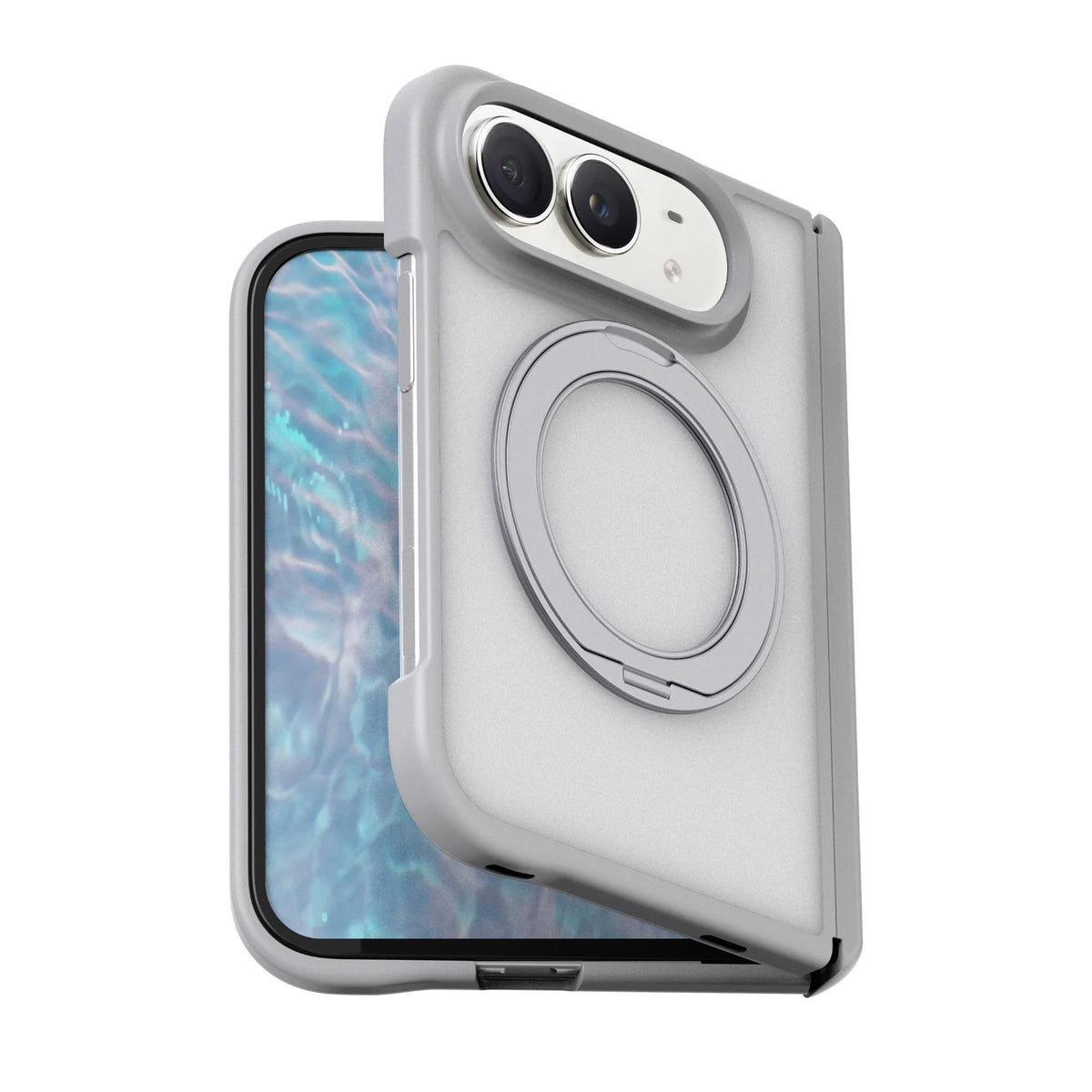 LAUT FLEXI PROTECT for iPhone Duo - Light Grey