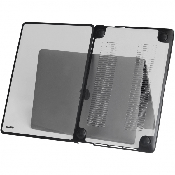 Laut Clear Huex Protect for Macbook Air 13 (M4/M3/M2) - Black