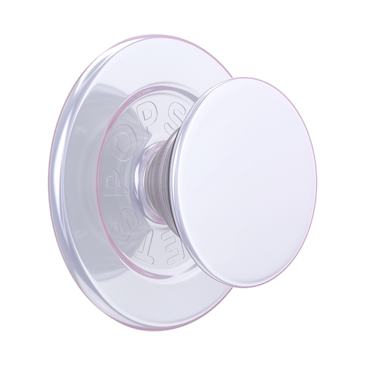 PopSockets PopGrip with MagSafe - IIridescent White