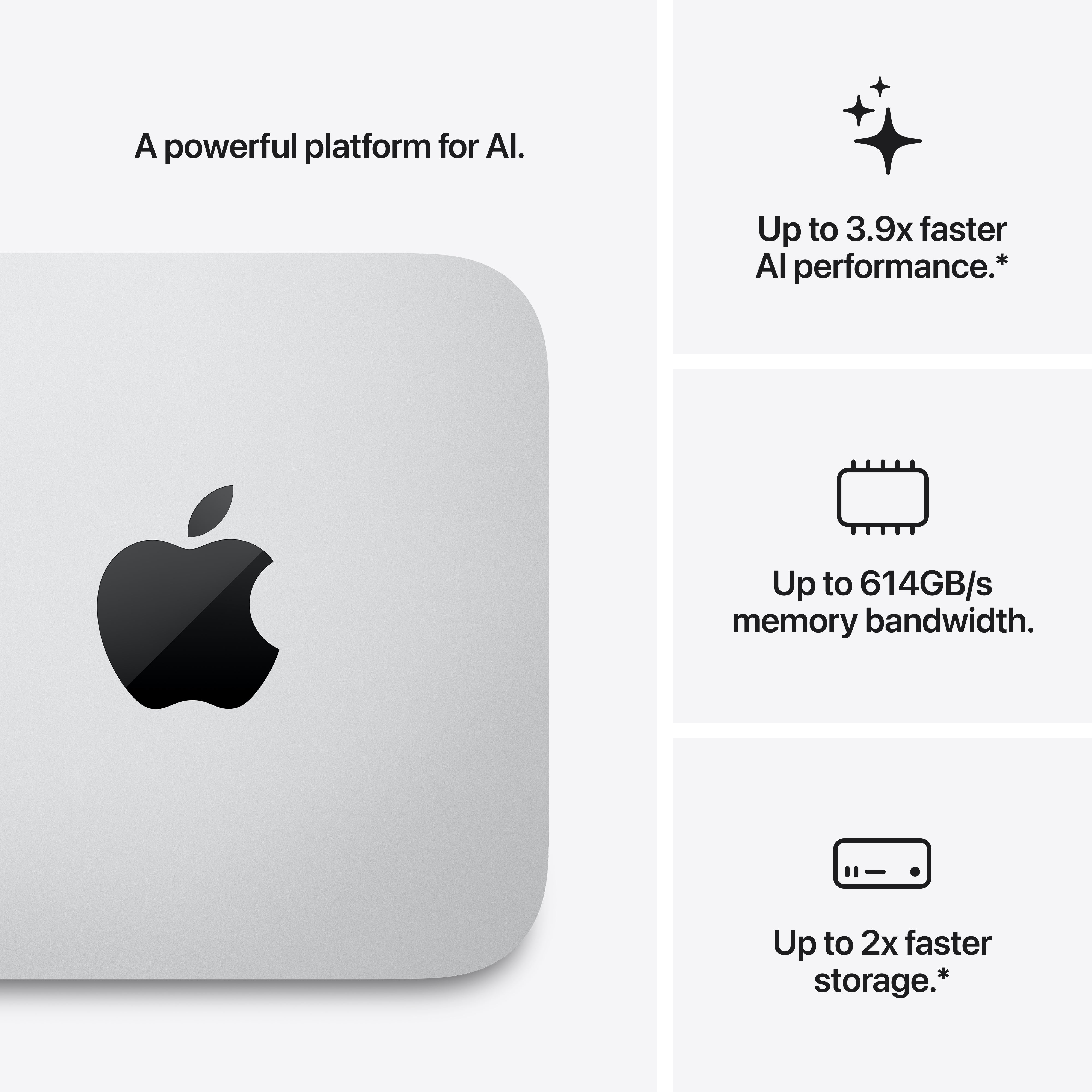 Mac Studio: Apple M5 Max chip with 18-core CPU and 32-core GPU