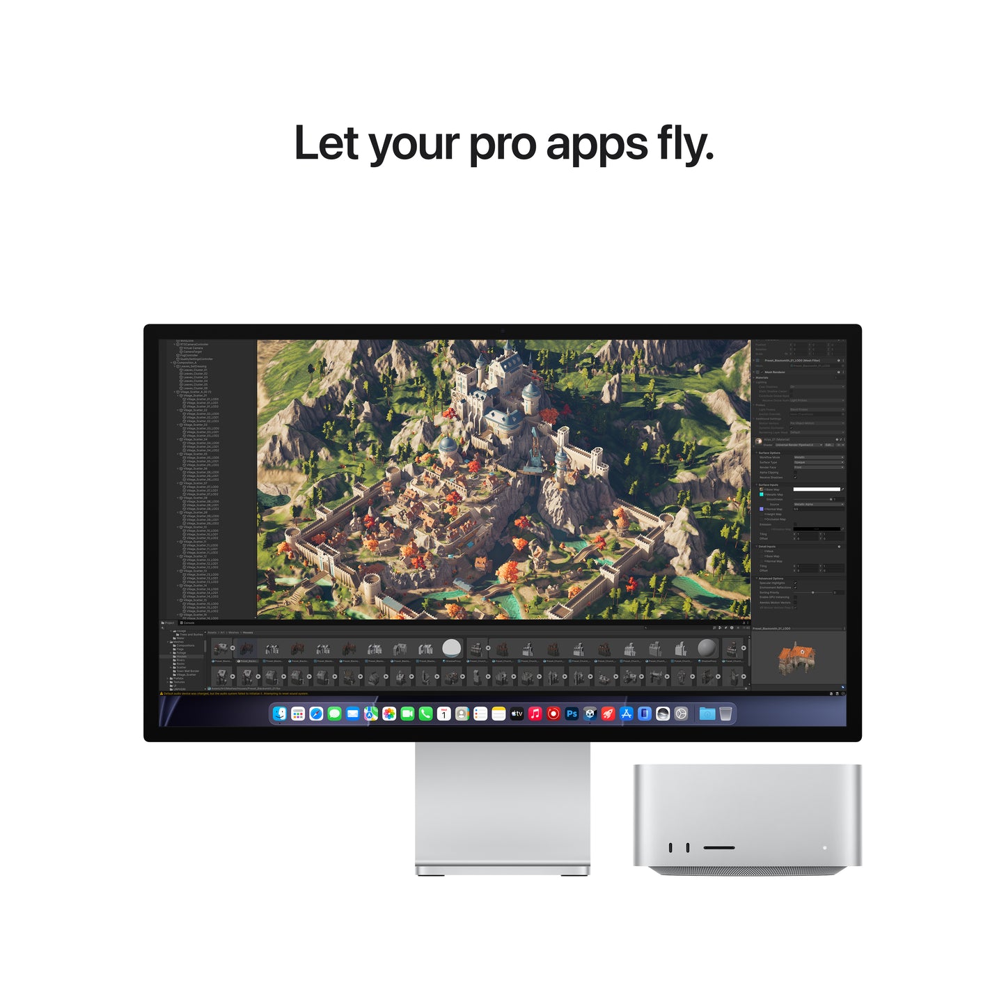 Mac Studio: Apple M5 Max chip with 18-core CPU and 32-core GPU, 512GB SSD
