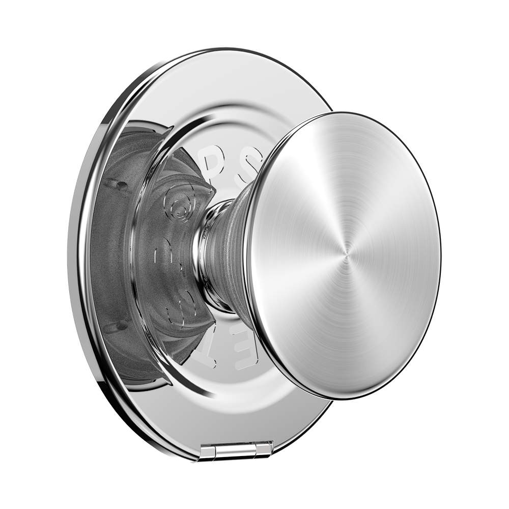 PopSockets Kick-OutPopGrip with MagSafe - Radial Silver