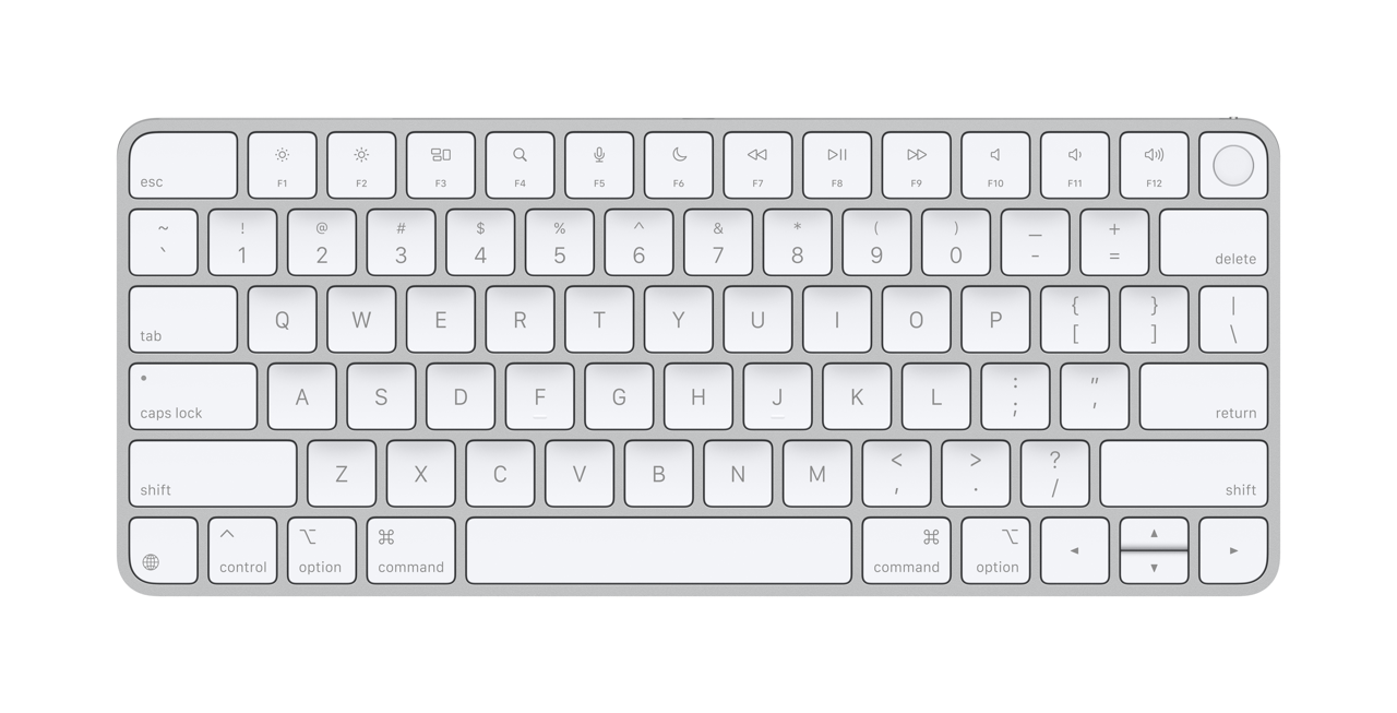 Magic Keyboard with Touch ID for Mac models with Apple silicon (USB–C) - US English