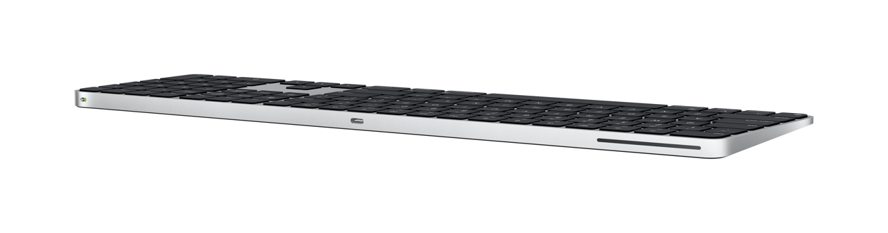 Magic Keyboard with Touch ID and Numeric Keypad for Mac models with Apple silicon (USB‑C) - US English - Black Keys