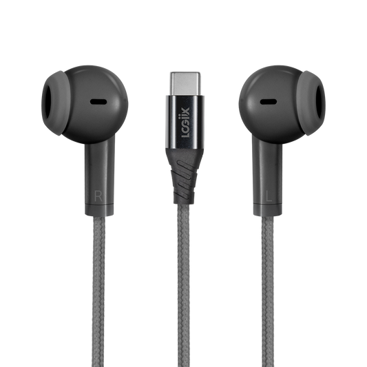 LOGiiX Vibrance Melody Wired USB-C Earphones - Black