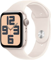 Apple Watch SE (2024) Starlight Aluminium Case with Starlight Sport Band