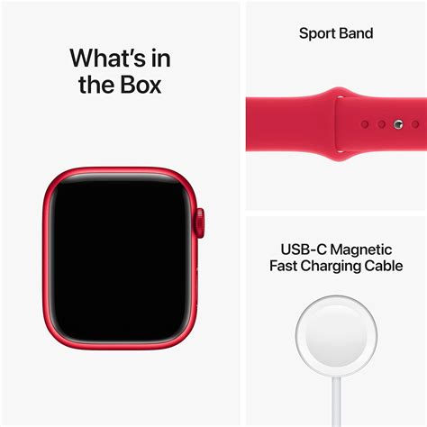 Apple Watch Series 8  (PRODUCT)RED Aluminium Case with (PRODUCT)RED Sport Band