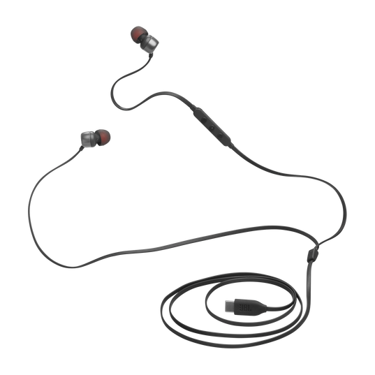 JBL Tune 310C in-Ear Wired Headphones - Black (USB-C)