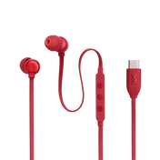 JBL Tune 310C in-Ear Wired Headphones - Red (USB-C)