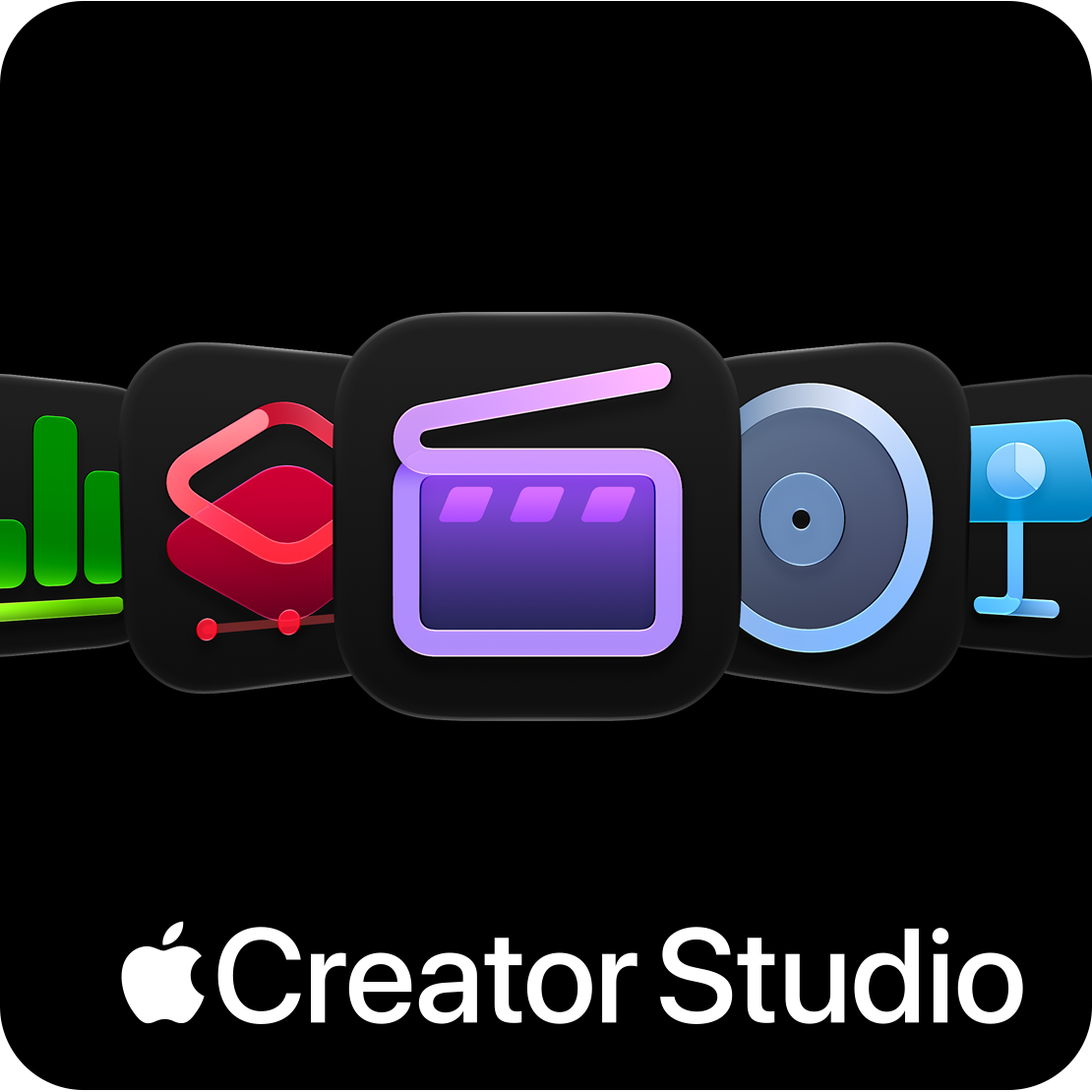 Apple Creator Studio app icons