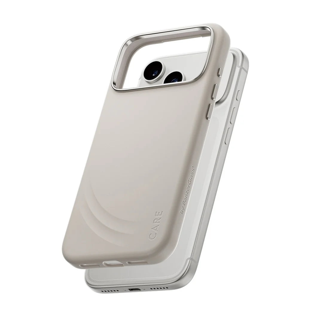 PanzerGlass CARE Flow Case with MagSafe for iPhone 17 Pro - Vanilla