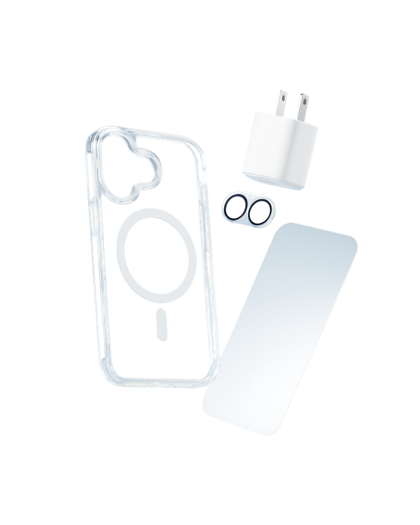 jump+ Essentials bundle with MagSafe for iPhone 17 - Clear – JumpPlus.com