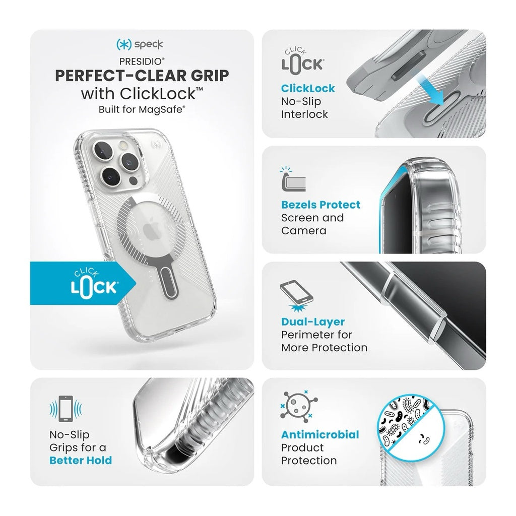 UAG Plasma Protective Case with MagSafe for iPhone 16 Plus - Ash Titanium