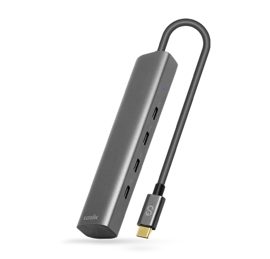 LOGiiX USB-C to Multiport Slim Hub 4x USB-C