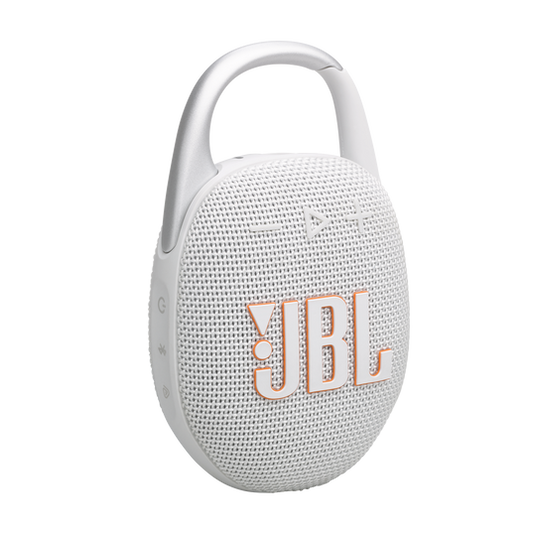 JBL Clip5 Bluetooth Speaker - Blanc
