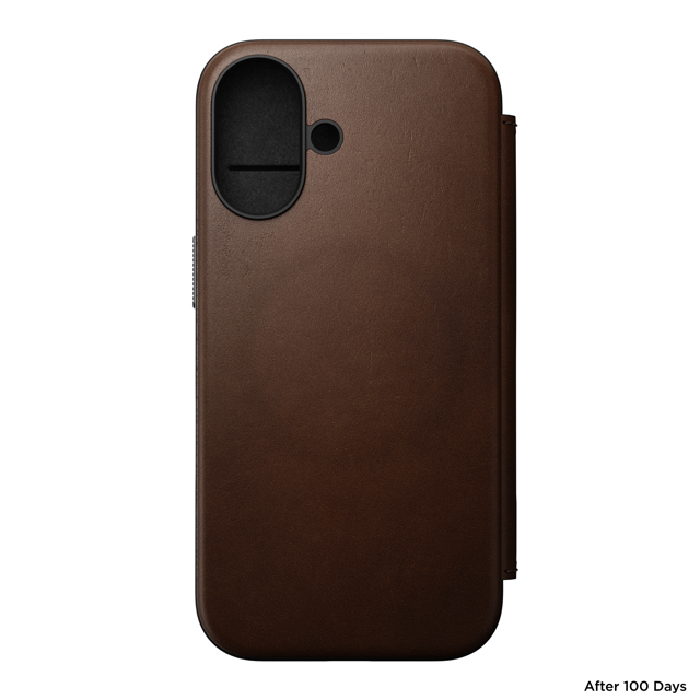 Nomad Modern Leather Case with MagSafe for iPhone 17 Pro Max - Black