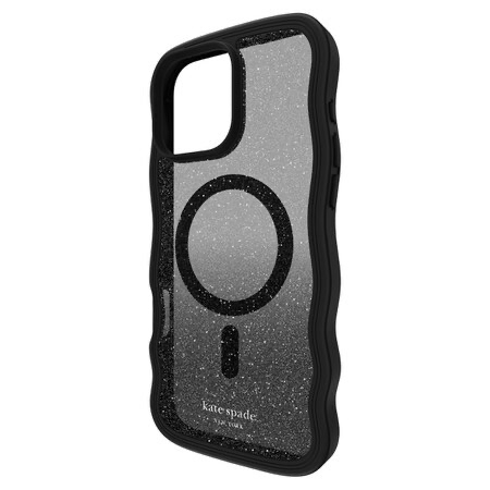 Nomad Modern Leather Folio Case with MagSafe for iPhone 16 Pro - Black