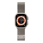 LAUT 44mm/45mm/46mm/49mm Steel Loop for Apple Watch Ultra - Titanium