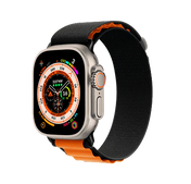 FURO Alpine Band Ultra for Apple Watch 44mm/45mm/46mm/49mm - Noir/Orange