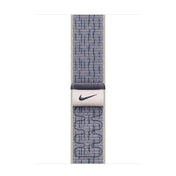 Apple 44mm/45mm/46mm/49mm Grey/Blue Nike Sport Loop