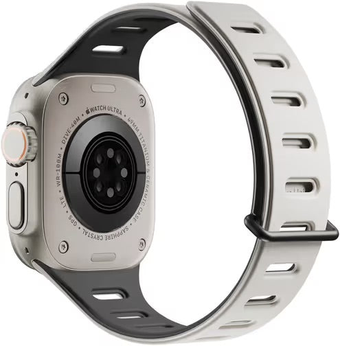 Native Union 44mm/45mm/46mm/49mm Ultra Magnetic Band - Noir/Sandstone