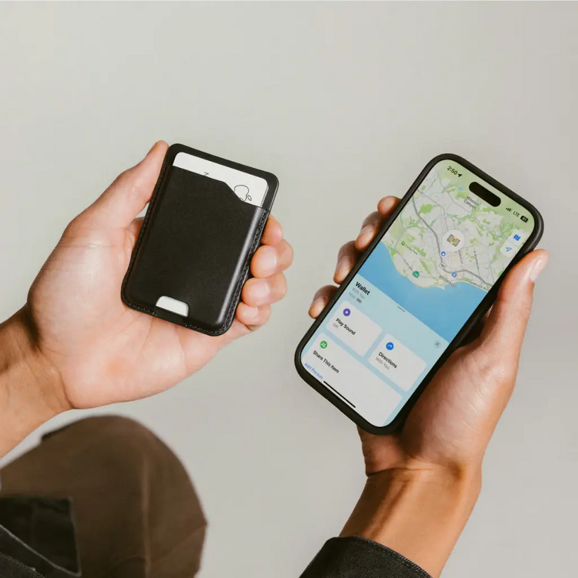 Nomad Modern Leather Folio Case with MagSafe for iPhone 17 - Brown