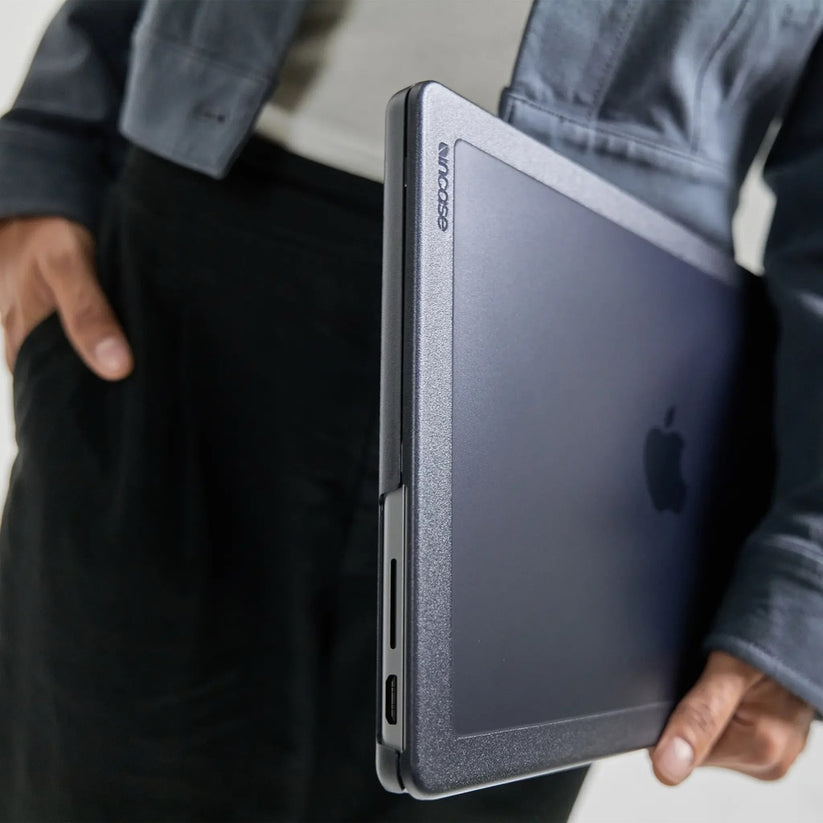 14-inch MacBook Pro with Apple M5 chip in Space Black with USB-C power adapter and USB-C to MagSafe 3 cable included in box