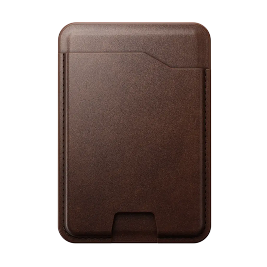 Nomad Modern Leather Folio Case with MagSafe for iPhone 17 - Brown