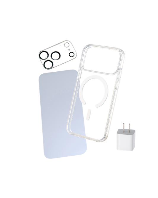 jump+ Essentials bundle with MagSafe for iPhone 17 Pro Max - Clear