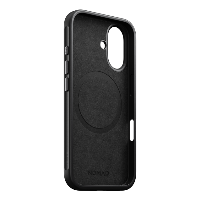 Nomad Modern Leather Folio Case with MagSafe for iPhone 17 Pro - Black