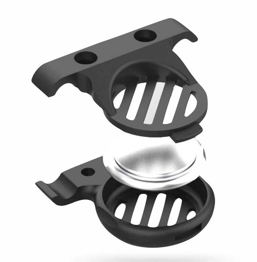 LAUT Bike Saddle Mount for Apple AirTag - Black