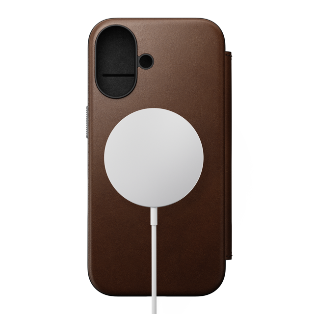 Nomad Modern Leather Case with MagSafe for iPhone 17 Pro Max - Black