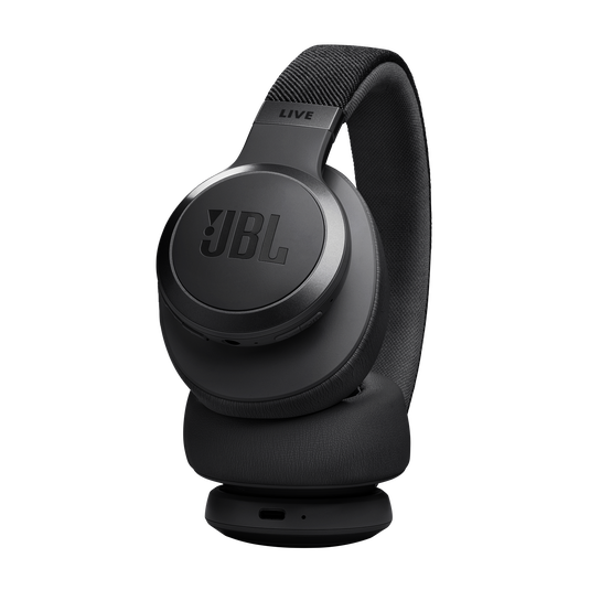 JBL Live 770NC Wireless Over Ear Noise Cancelling Headphones - Noir