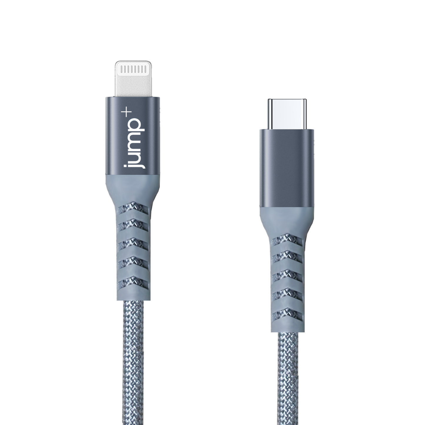 jump+ USB-C to Lightning Nylon Cable 1m - Grey.png