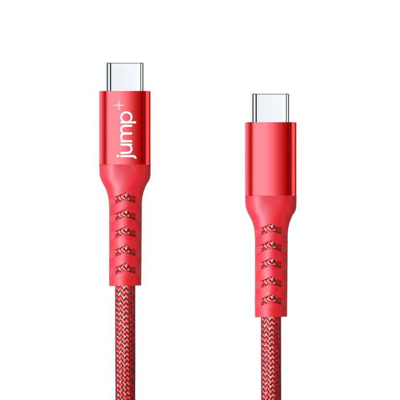 jump+ USB-C to USB-C 2M Braided Cable - Red.png
