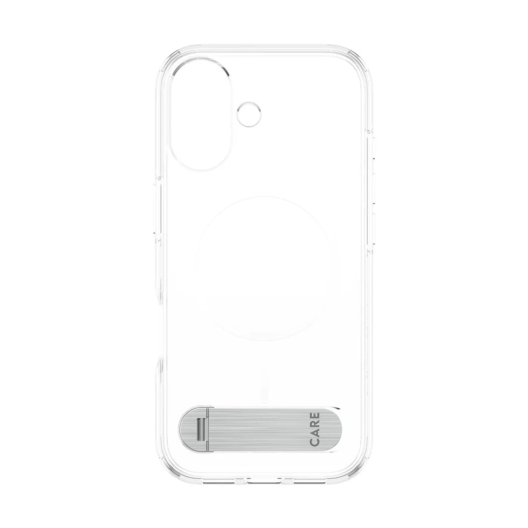 PanzerGlass Care Kickstand case with MagSafe iPhone 17 - Clear
