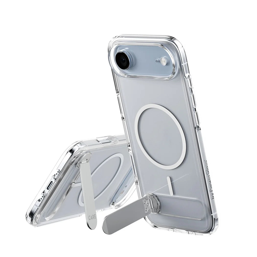 PanzerGlass Care Kickstand case with MagSafe iPhone Air - Clear