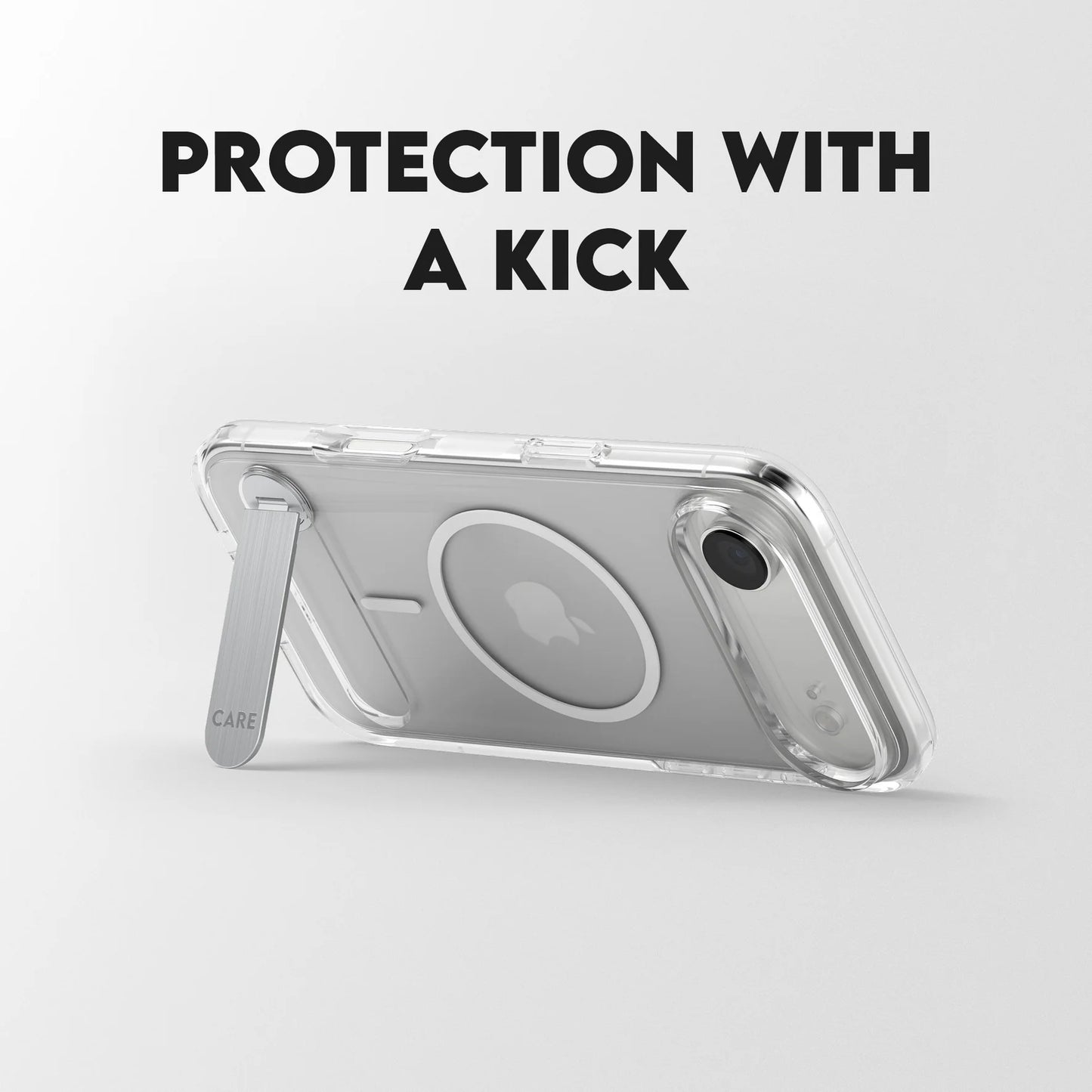 PanzerGlass Care Kickstand case with MagSafe iPhone Air - Clear