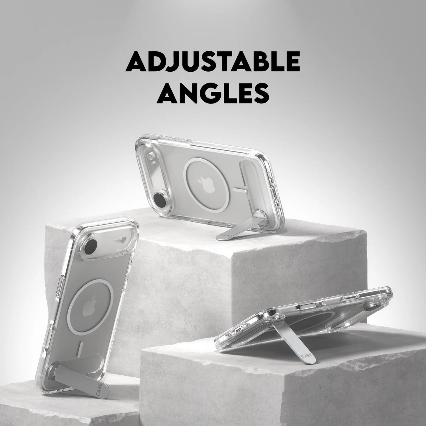 PanzerGlass Care Kickstand case with MagSafe iPhone Air - Clear