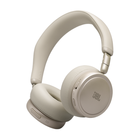JBL Live680 On-Ear Wireless Headphones with Noise Cancellation  - Champagne