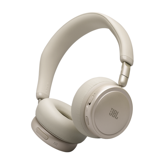 JBL Live680 On-Ear Wireless Headphones with Noise Cancellation  - Champagne