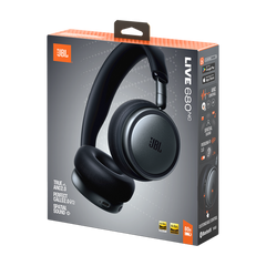 JBL Live680 On-Ear Wireless Headphones with Noise Cancellation  - Black