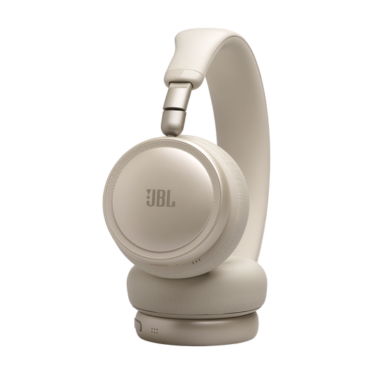 JBL Live680 On-Ear Wireless Headphones with Noise Cancellation  - Champagne
