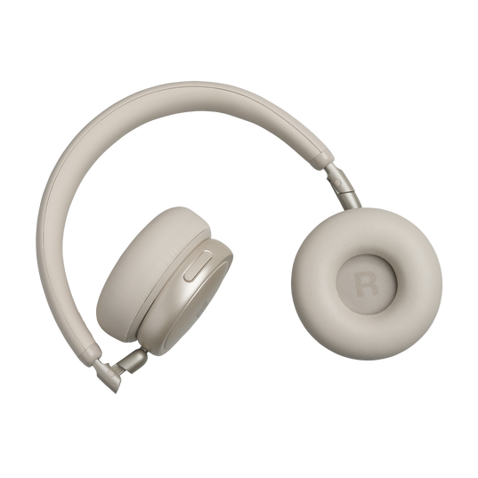 JBL Live680 On-Ear Wireless Headphones with Noise Cancellation  - Champagne